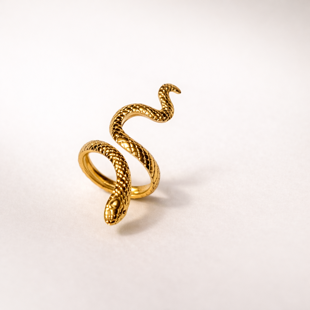 Evara™ Serpent Wrap Statement Ring