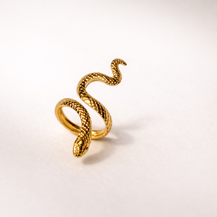 Evara™ Serpent Wrap Statement Ring